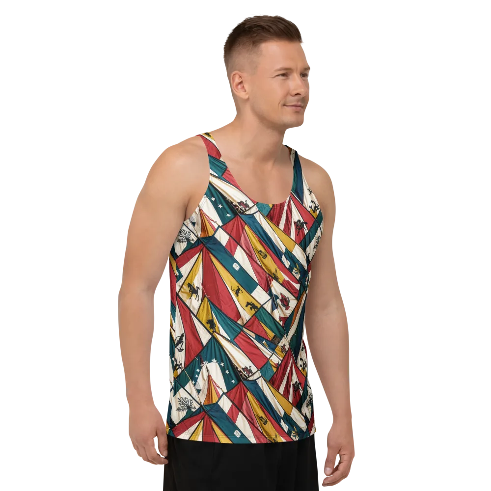 Carnival Standard on Men's Tank Top — Right Front