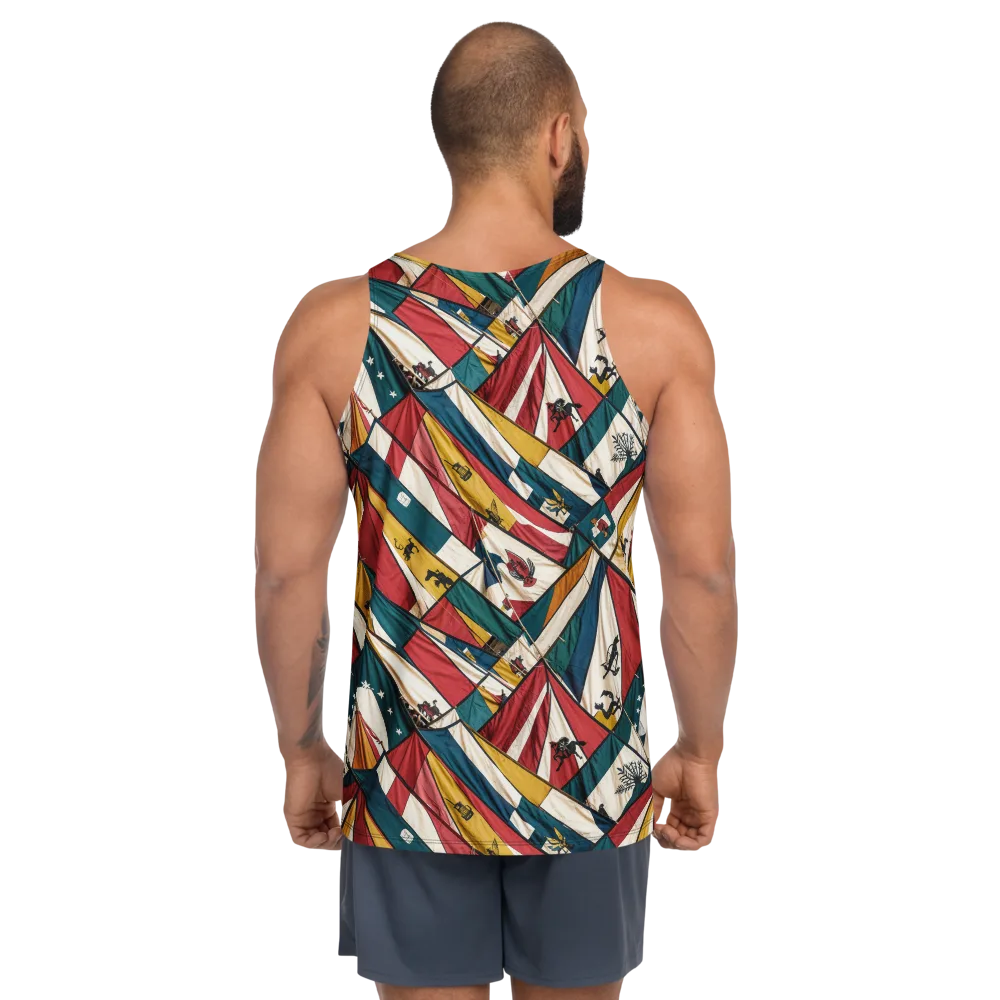 Carnival Standard on Men's Tank Top — Back