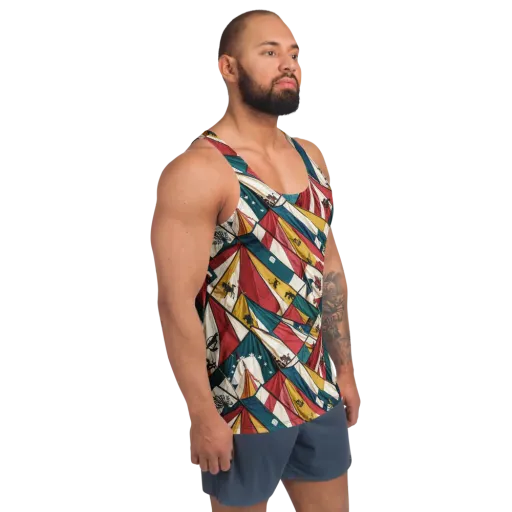 Carnival Standard on a Men's Tank Top