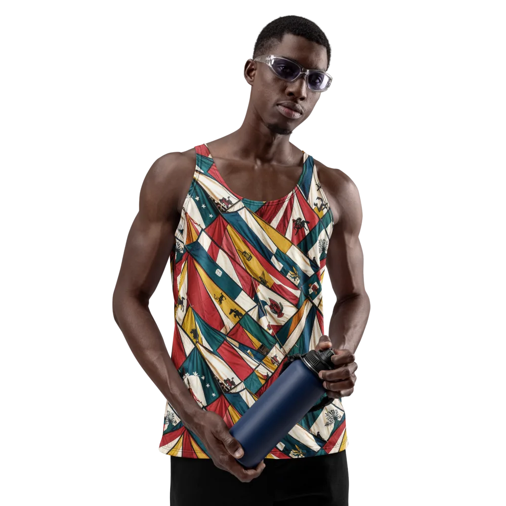 Carnival Standard on Men's Tank Top — Front