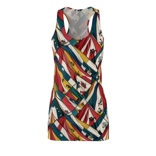 Carnival Standard on a Racerback Dress