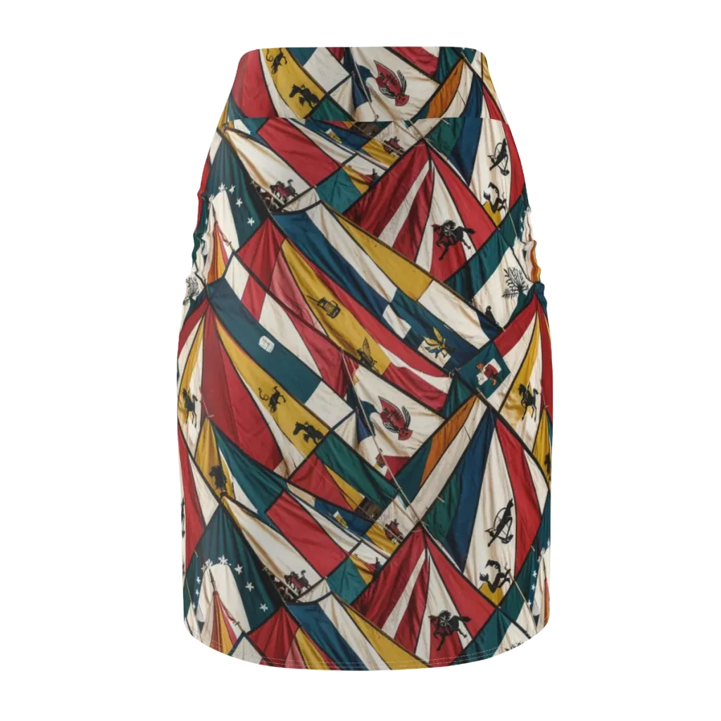 Carnival Standard on Pencil Skirt — Back