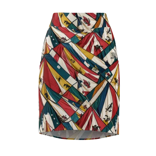 Carnival Standard on a Pencil Skirt