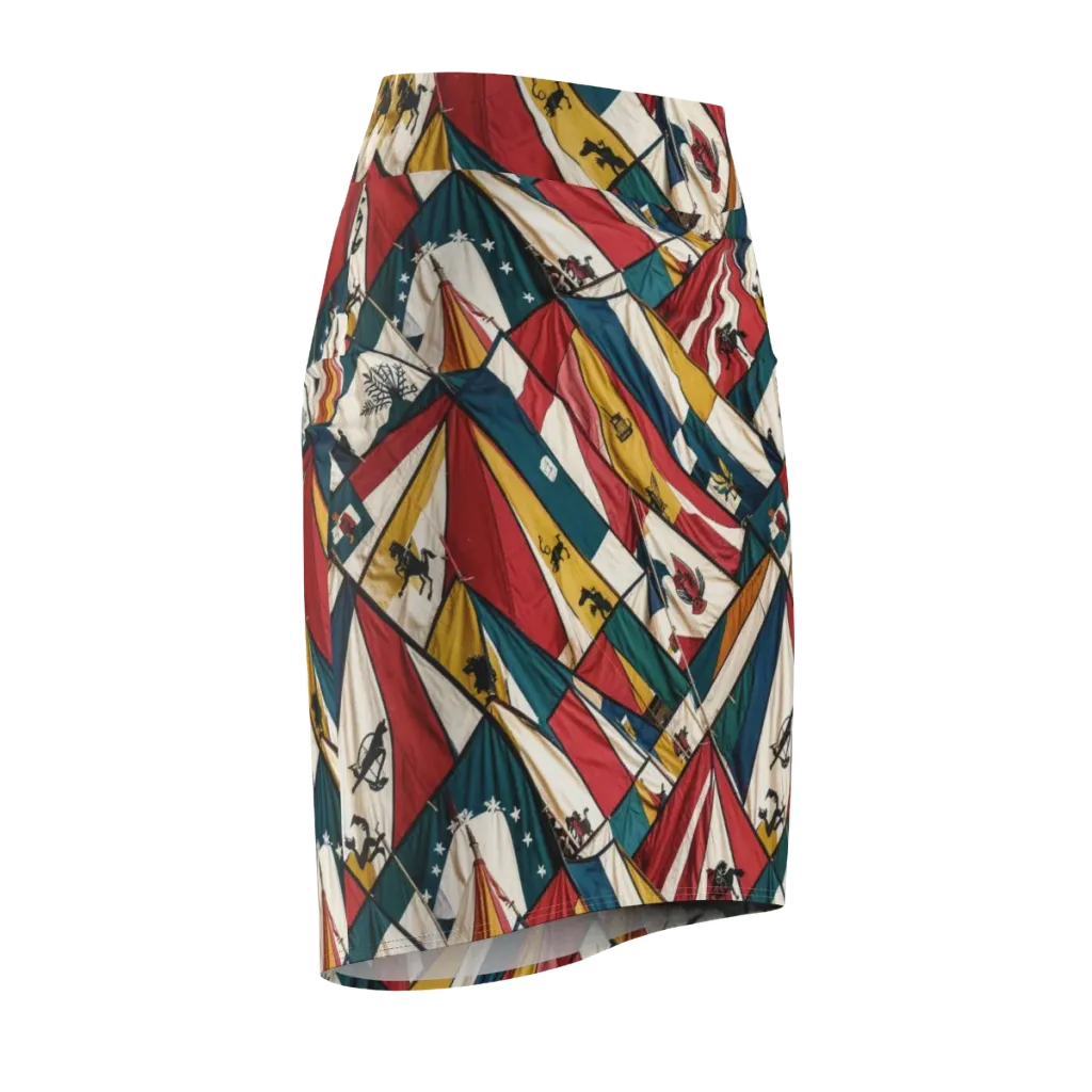 Carnival Standard on Pencil Skirt — Front Side
