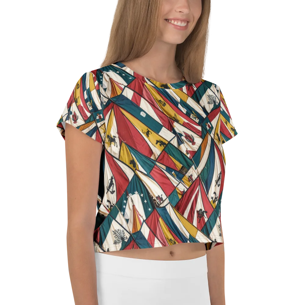 Carnival Standard on Crop Tee — Right