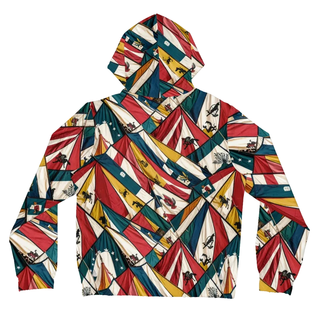 Carnival Standard on Women's Full-Zip Hoodie — Back