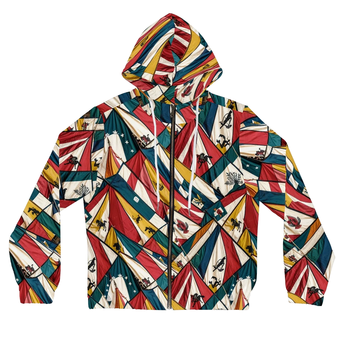 Carnival Standard on Women's Full-Zip Hoodie — Front