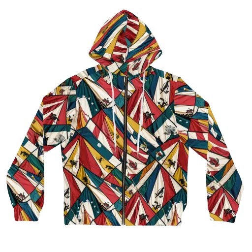 Carnival Standard on a Women's Full-Zip Hoodie