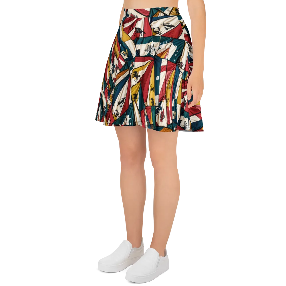 Carnival Standard on Skater Skirt — Left