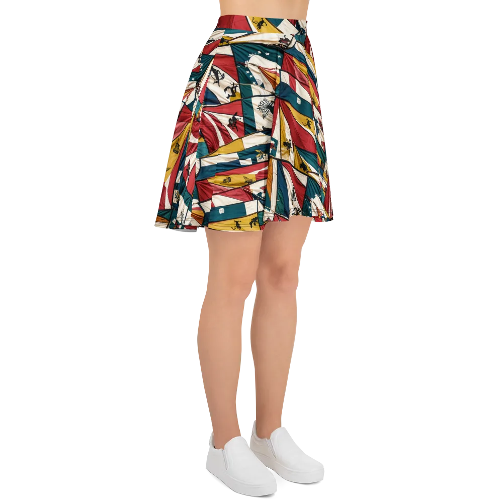 Carnival Standard on Skater Skirt — Right
