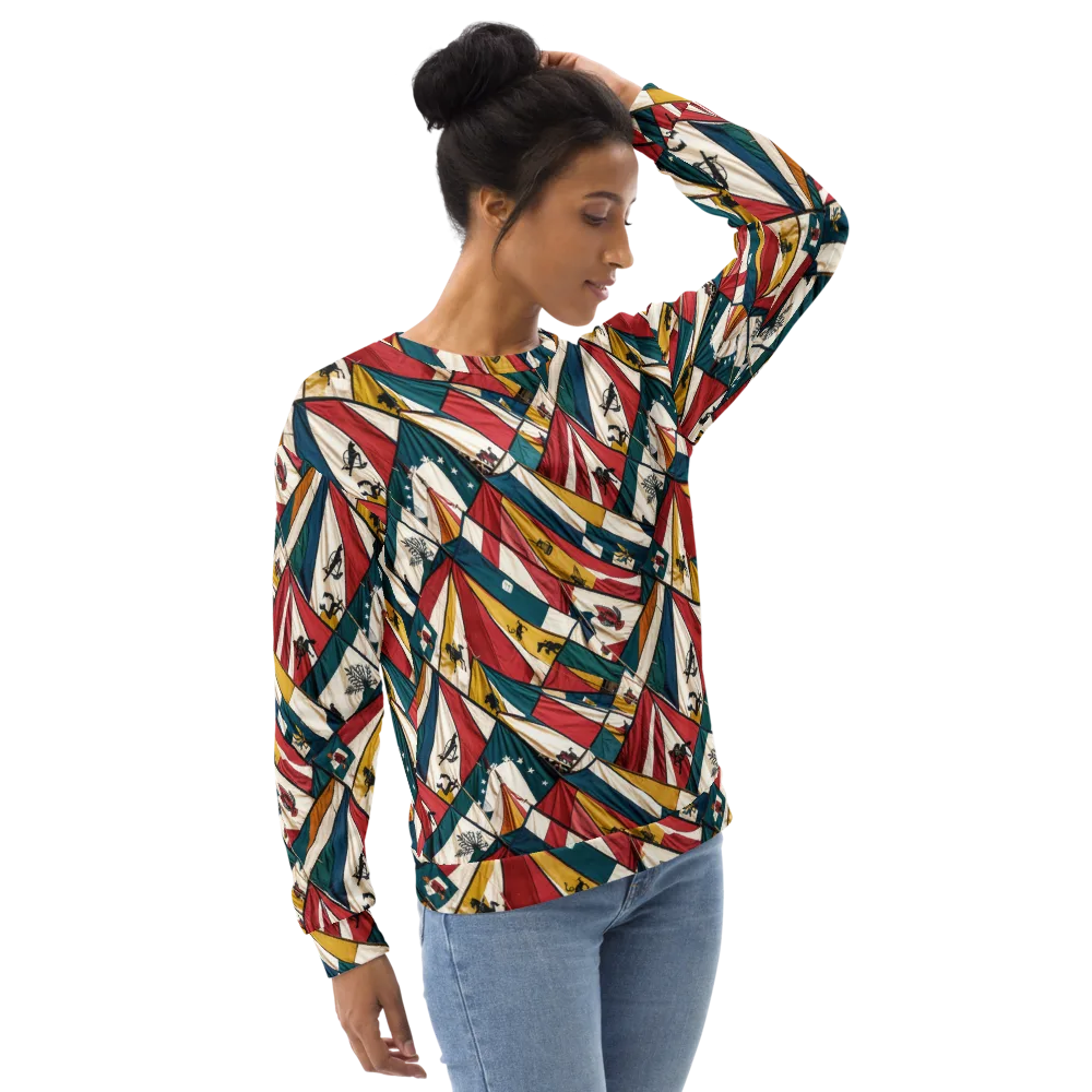 Carnival Standard on Sweatshirt — Right Front