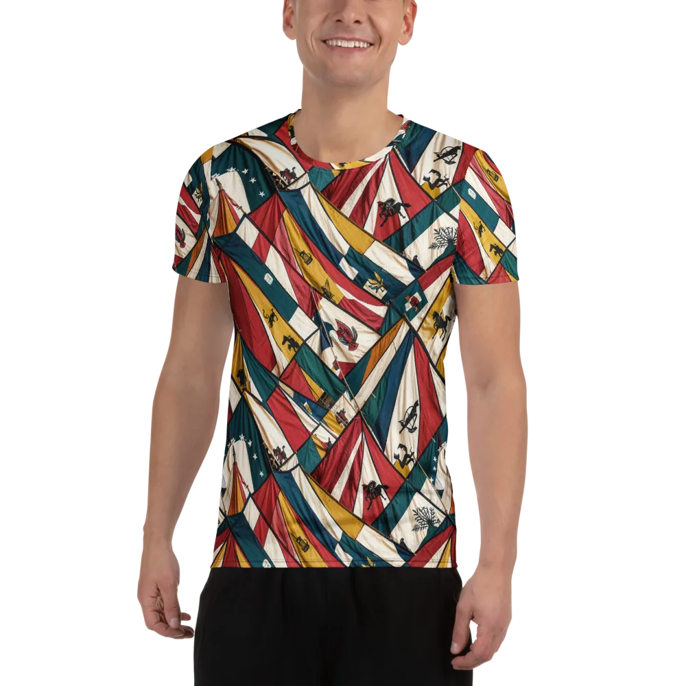 Carnival Standard on Men's Athletic T-Shirt — Front