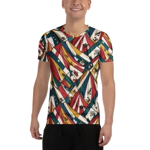 Carnival Standard on a Men's Athletic T-Shirt