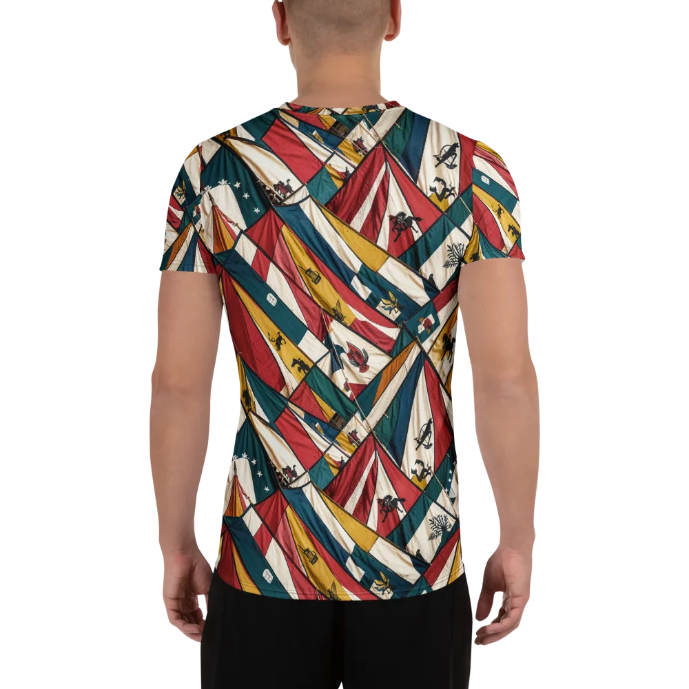 Carnival Standard on Men's Athletic T-Shirt — Back
