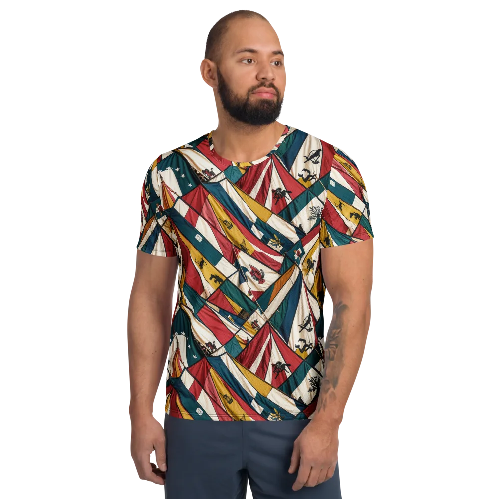 Carnival Standard on Men's Athletic T-Shirt — Front