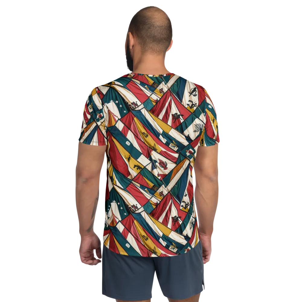 Carnival Standard on Men's Athletic T-Shirt — Back