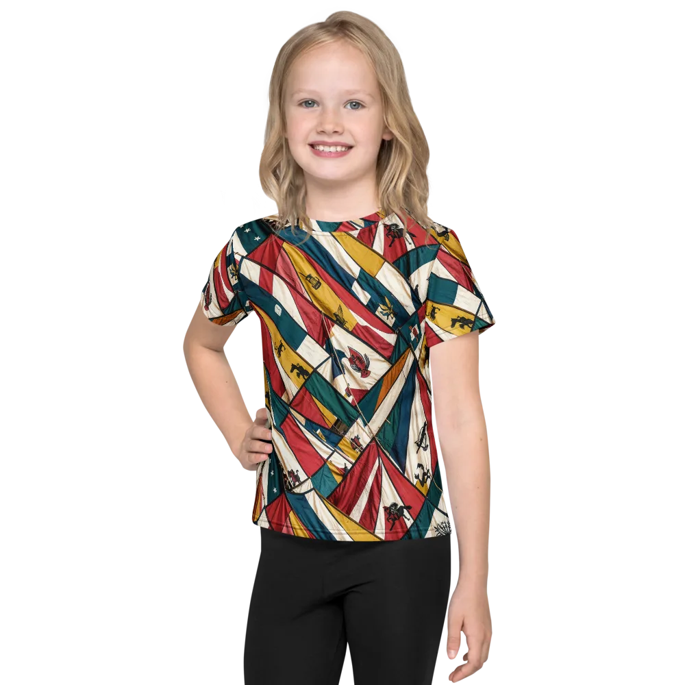 Carnival Standard on Kids Crew Neck T-Shirt — Front