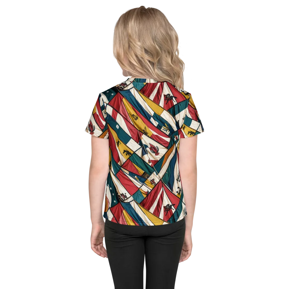 Carnival Standard on Kids Crew Neck T-Shirt — Back