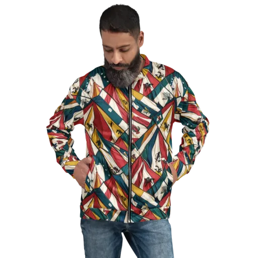 Carnival Standard on a Bomber Jacket