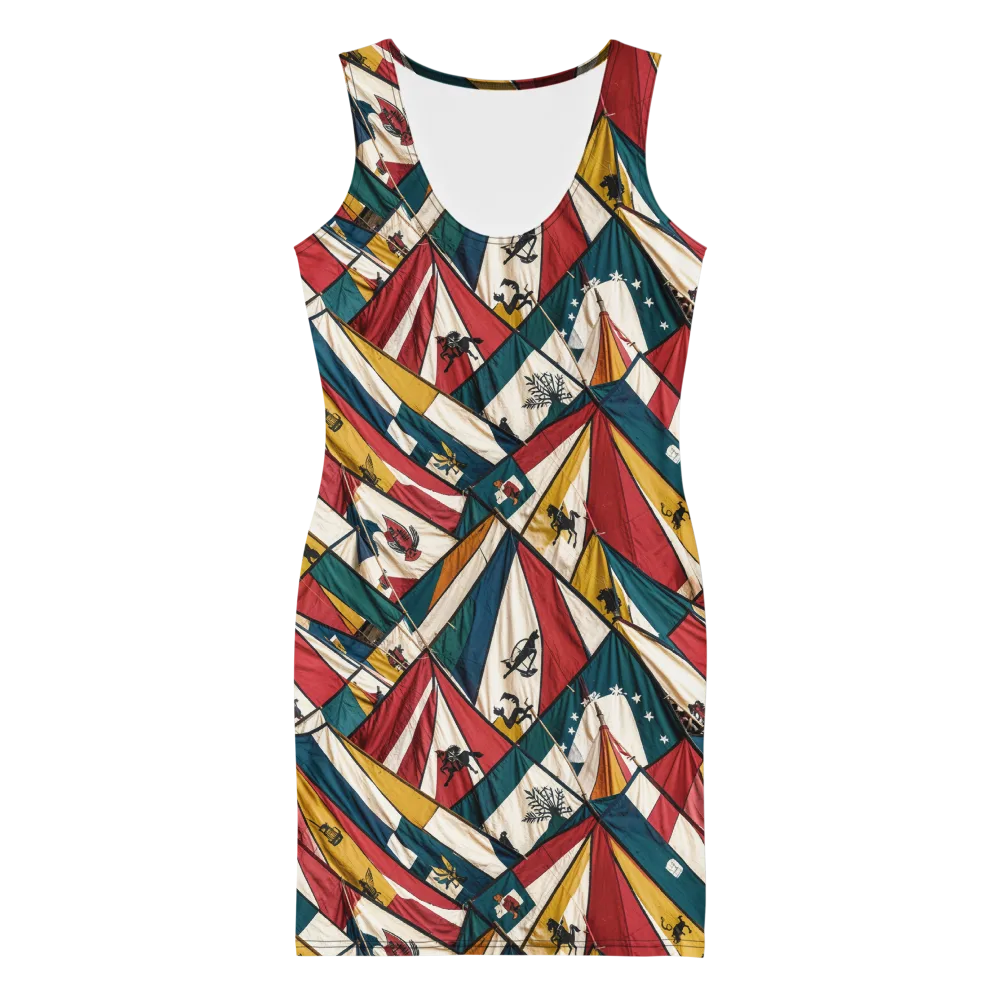 Carnival Standard on Bodycon Dress — Front