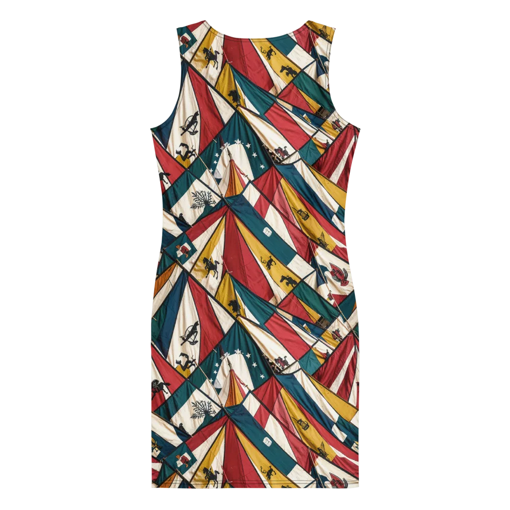 Carnival Standard on Bodycon Dress — Back