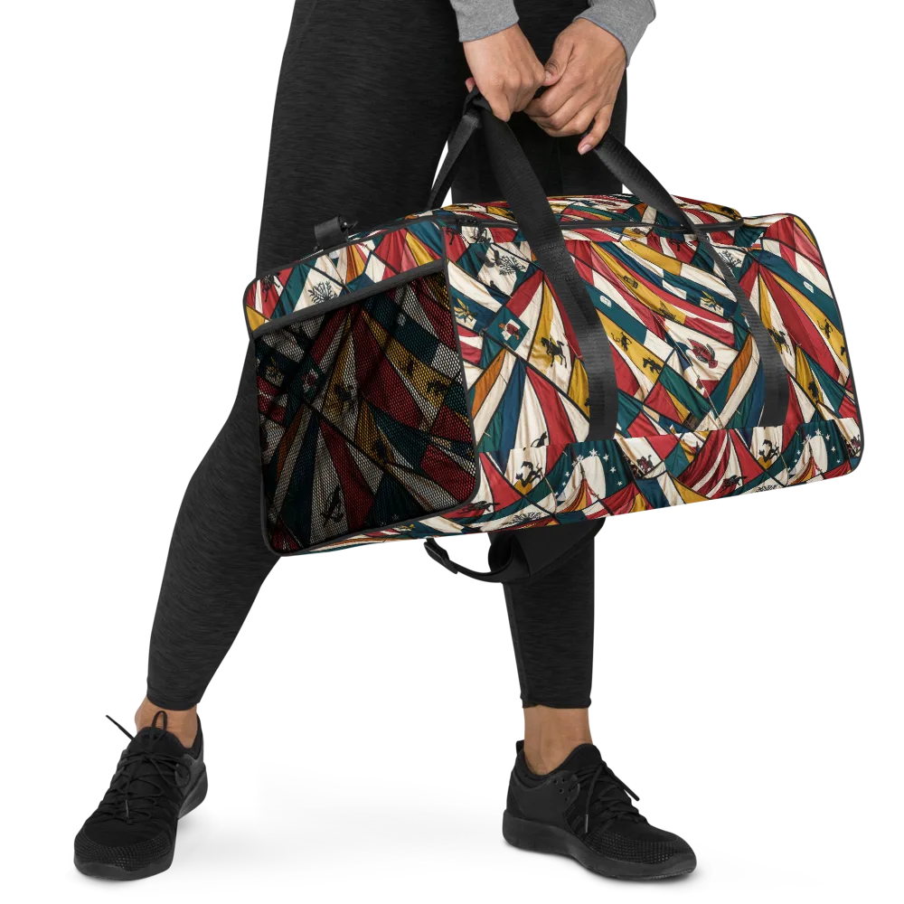 Carnival Standard on Duffle Bag — Right Front