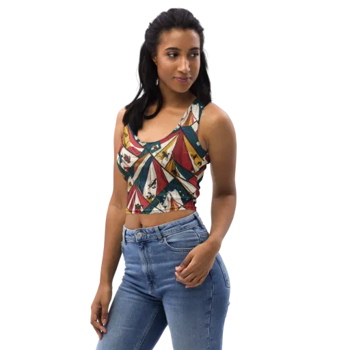 Carnival Standard on a Crop Top