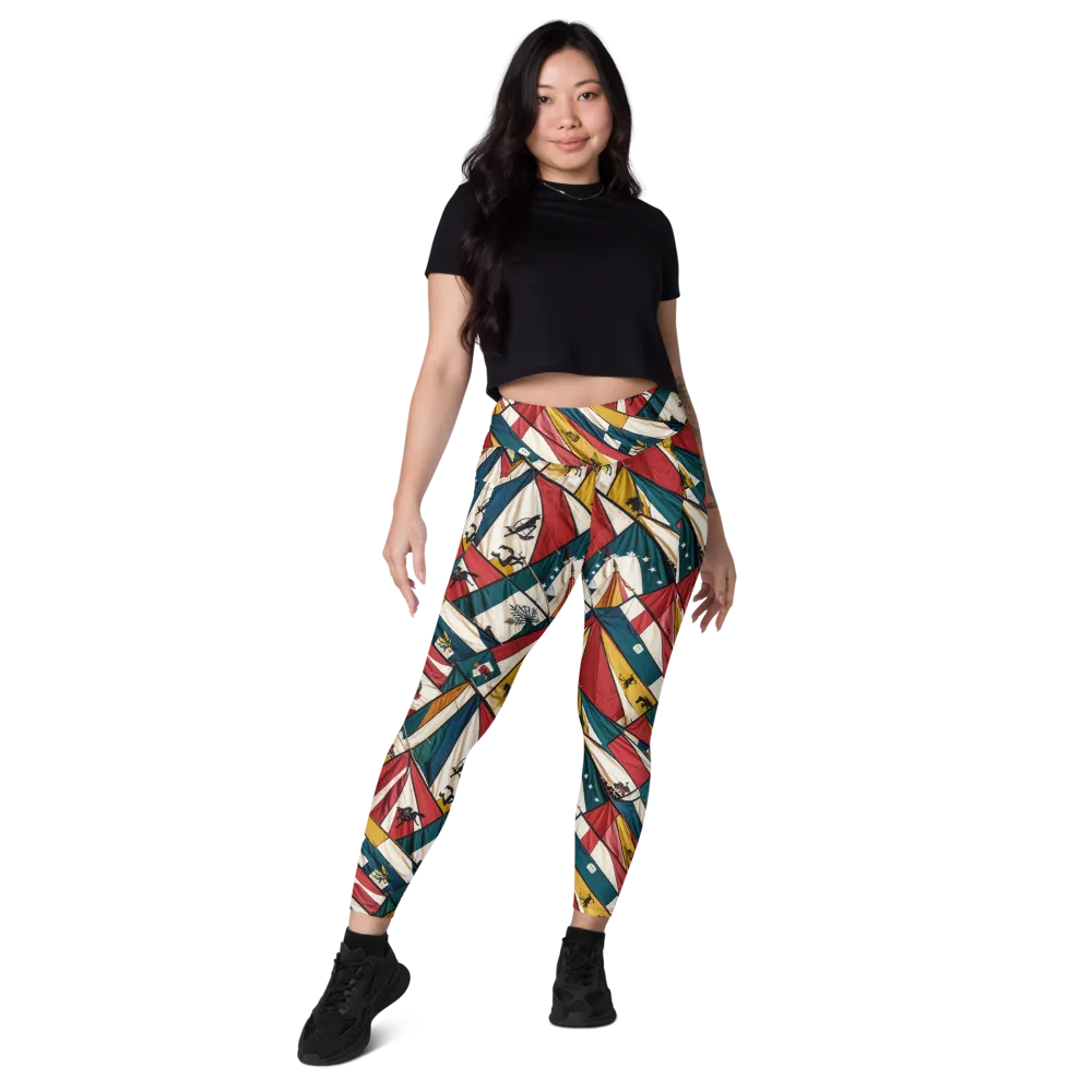 Carnival Standard on Leggings with Pockets — Front