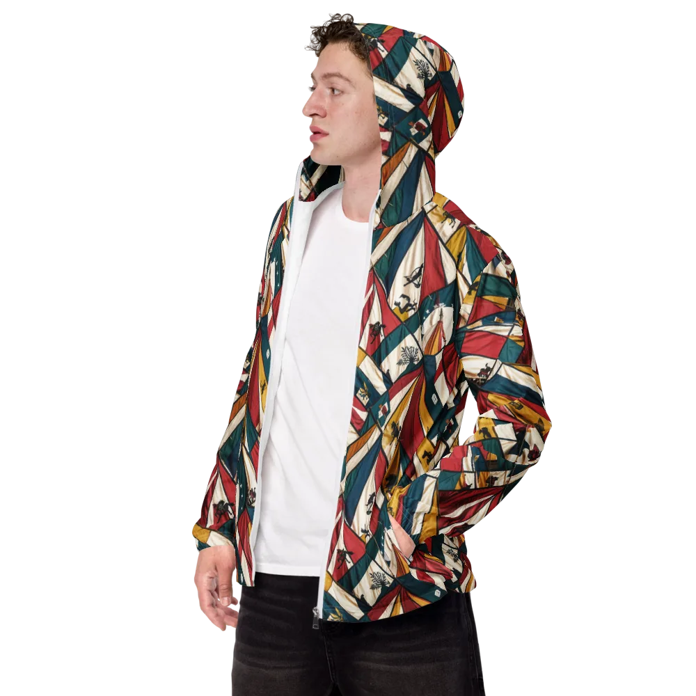 Carnival Standard on Men's Windbreaker — Left Front