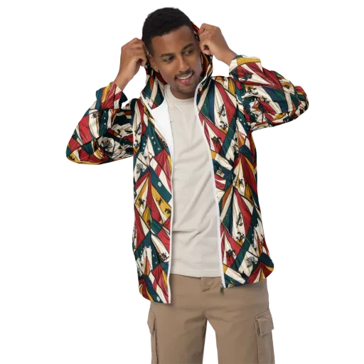 Carnival Standard on a Men's Windbreaker