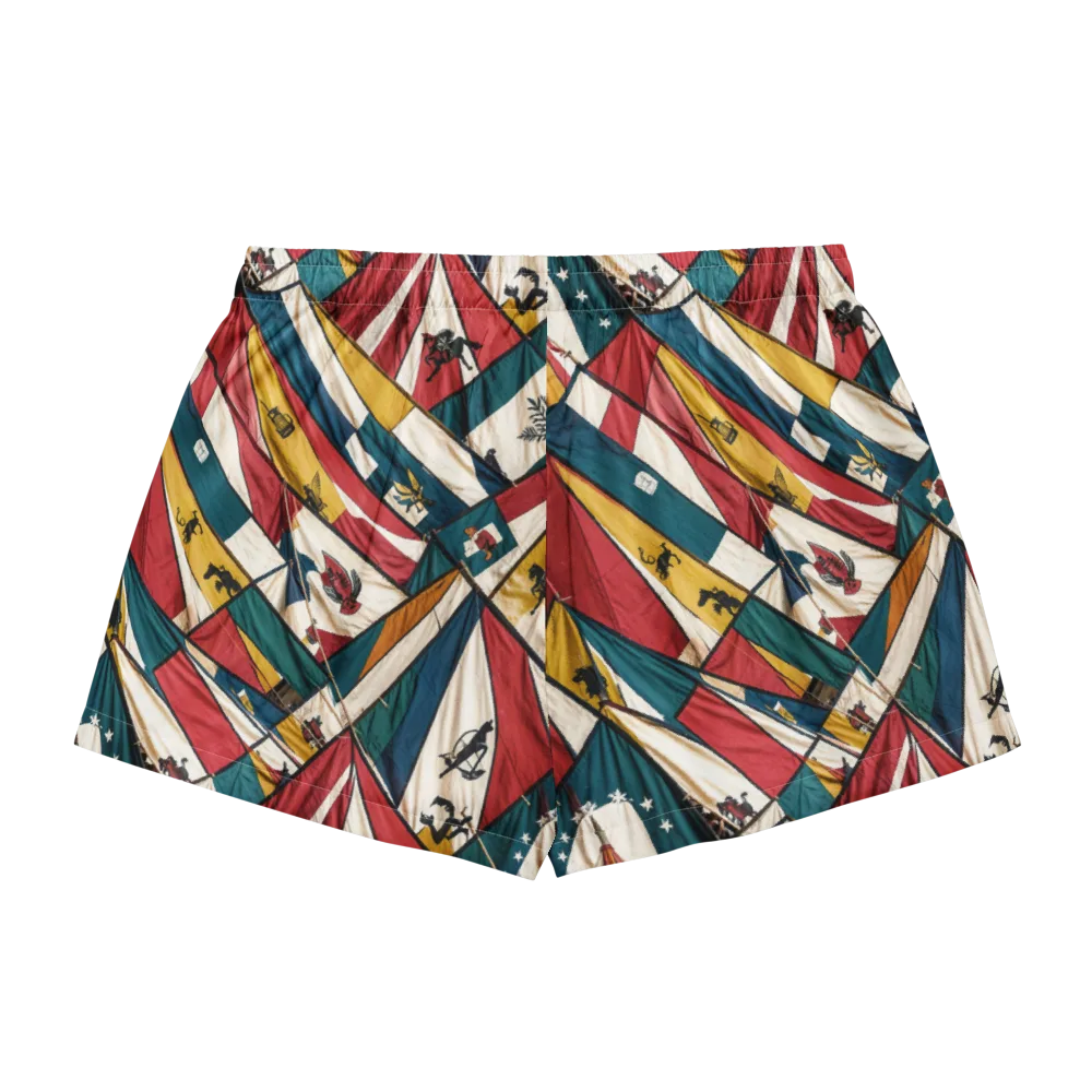 Carnival Standard on Women's Pajama Shorts — Back