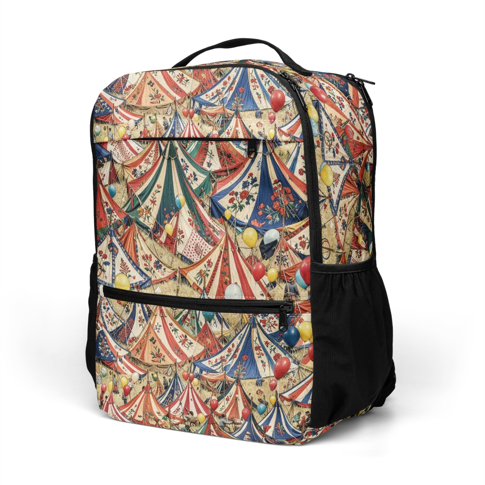 Balloon Menagerie on Utility Backpack — Left Front