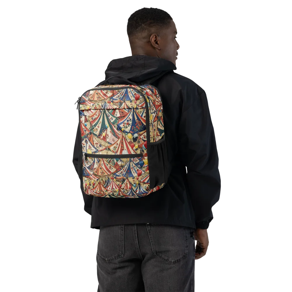 Balloon Menagerie on Utility Backpack — Back