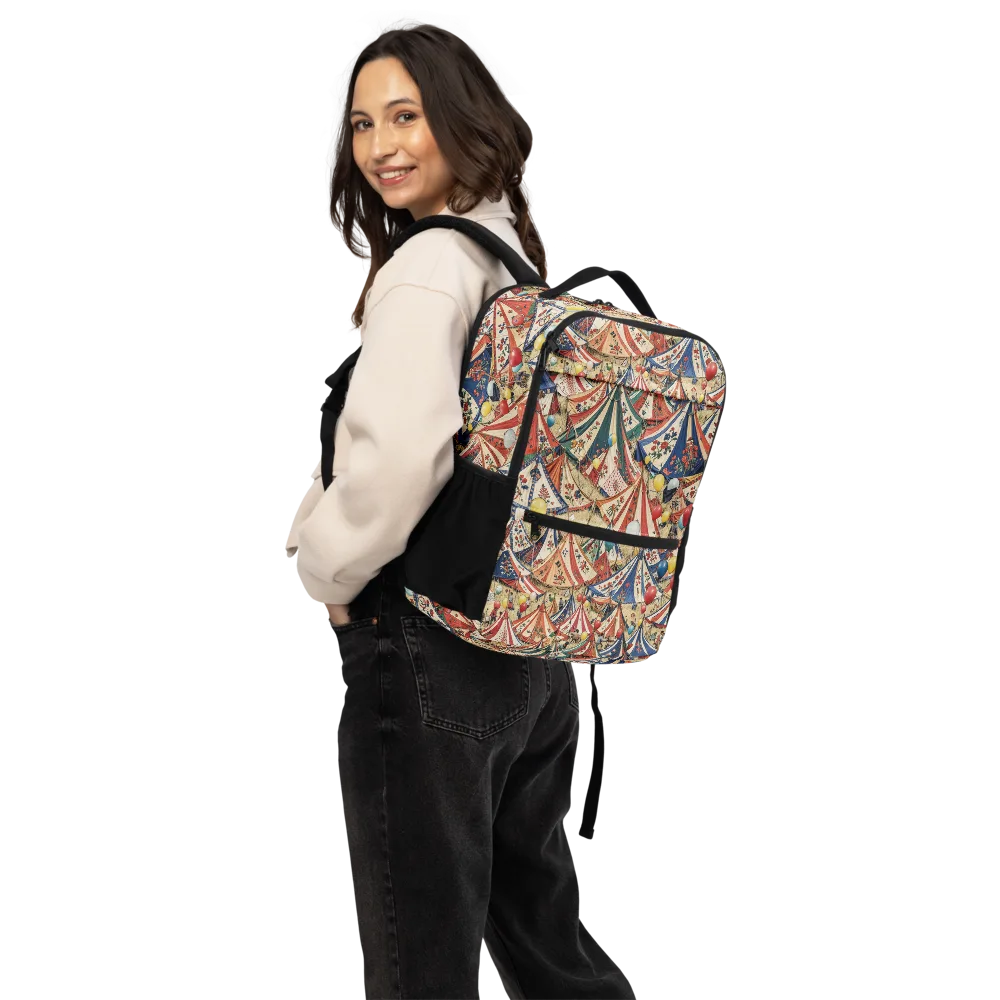 Balloon Menagerie on Utility Backpack — Back