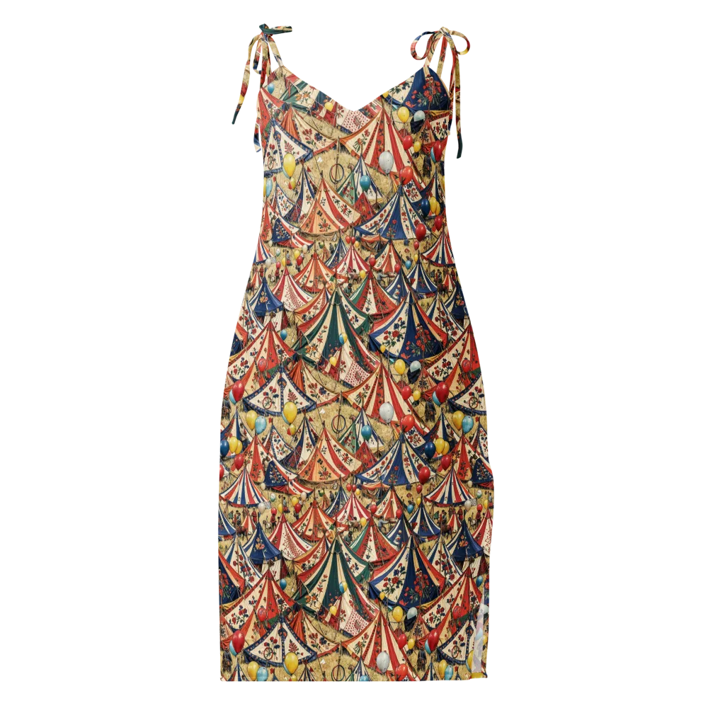 Balloon Menagerie on Slip Dress — Front