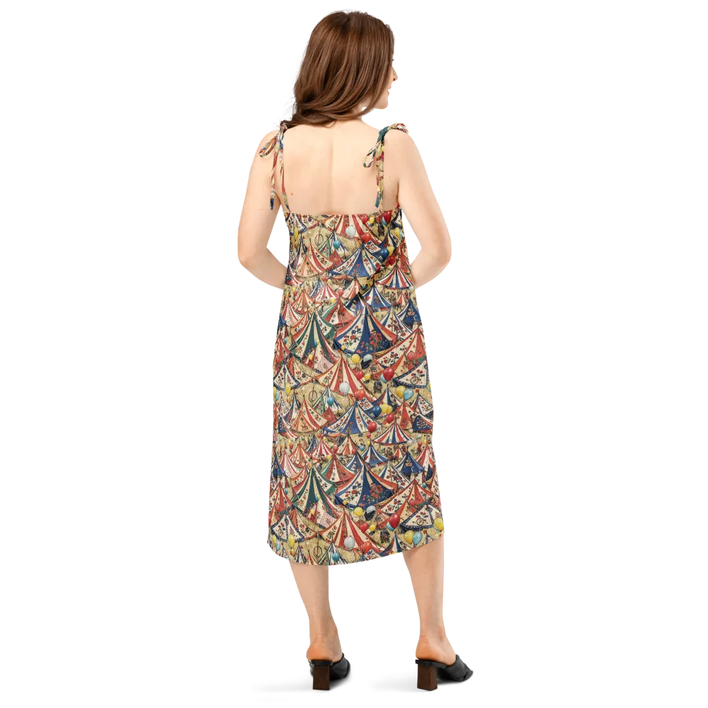 Balloon Menagerie on Slip Dress — Back