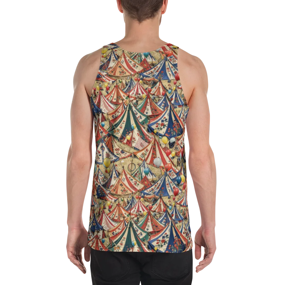 Balloon Menagerie on Men's Tank Top — Back