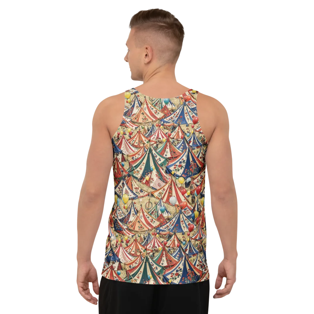 Balloon Menagerie on Men's Tank Top — Back