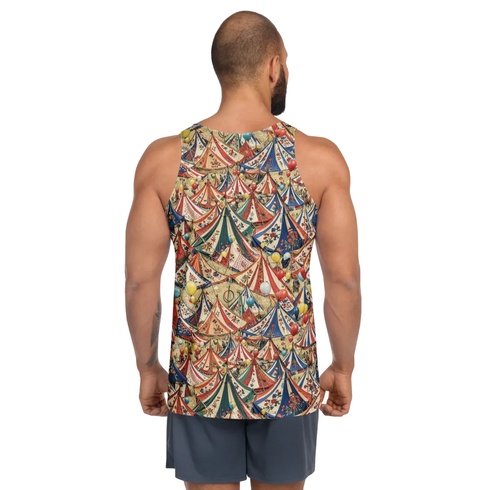 Balloon Menagerie on Men's Tank Top — Back