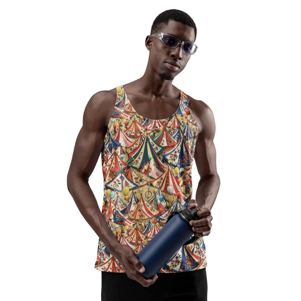 Balloon Menagerie on Men's Tank Top — Front