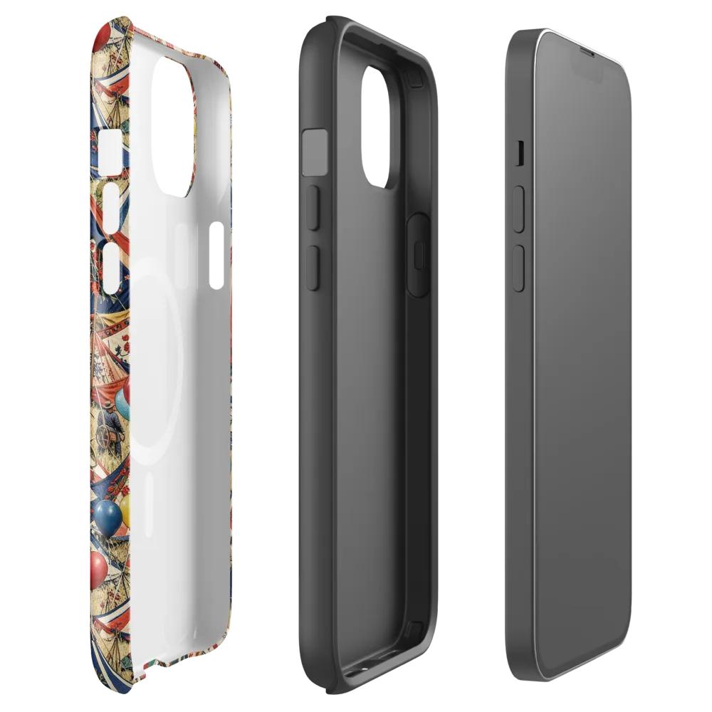 Balloon Menagerie on MagSafe Tough Case for iPhone® — Front