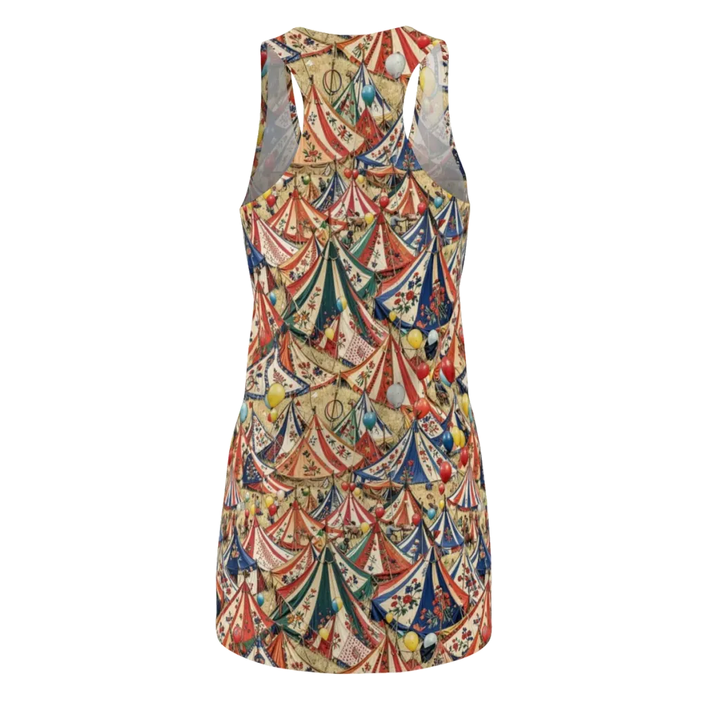 Balloon Menagerie on Racerback Dress — Back