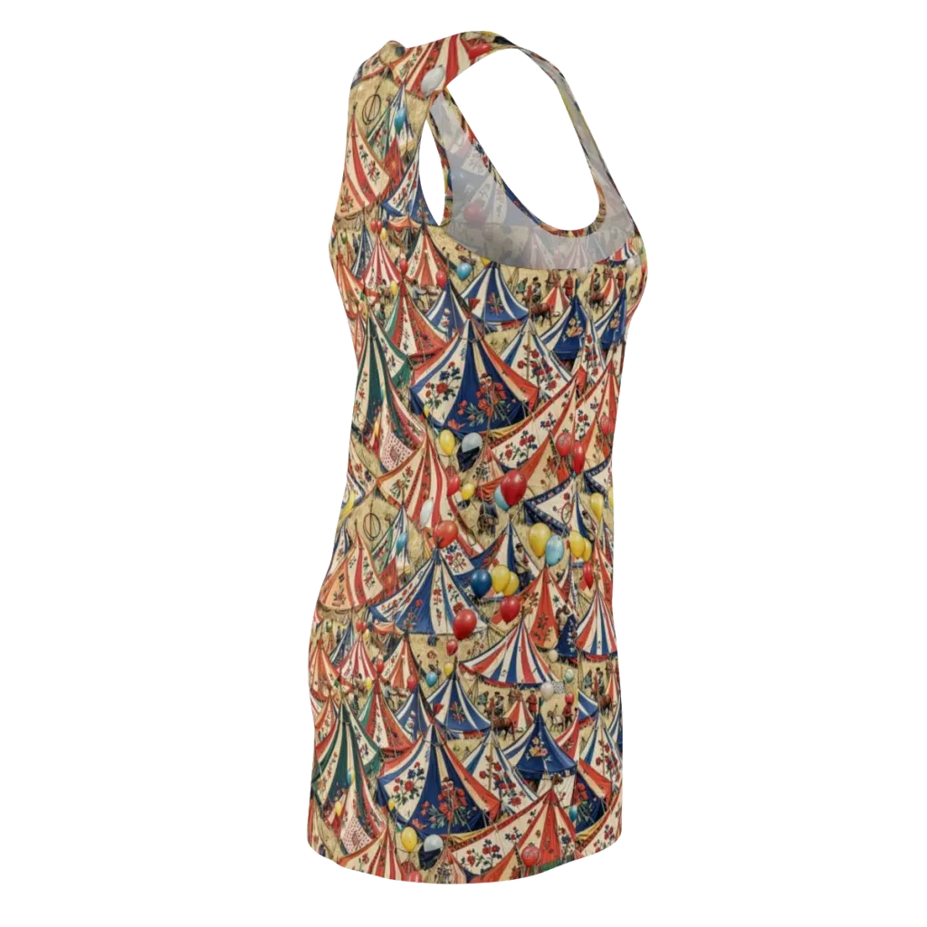 Balloon Menagerie on Racerback Dress — Back Side