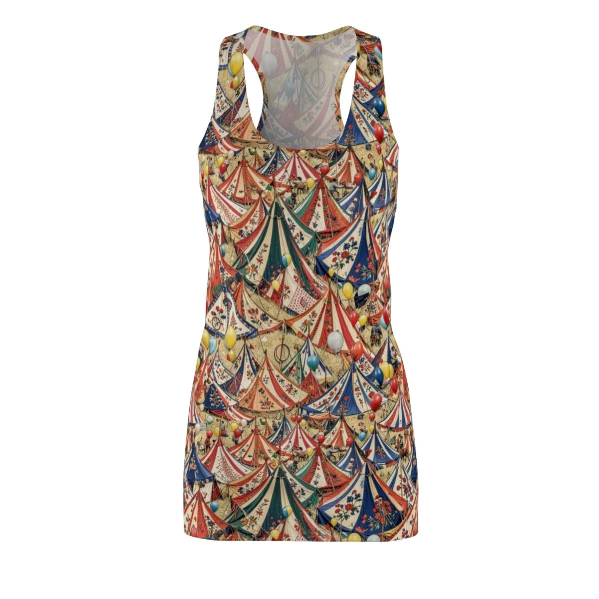 Balloon Menagerie on Racerback Dress — Front