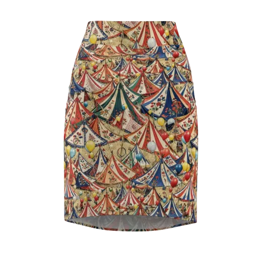 Balloon Menagerie on a Pencil Skirt