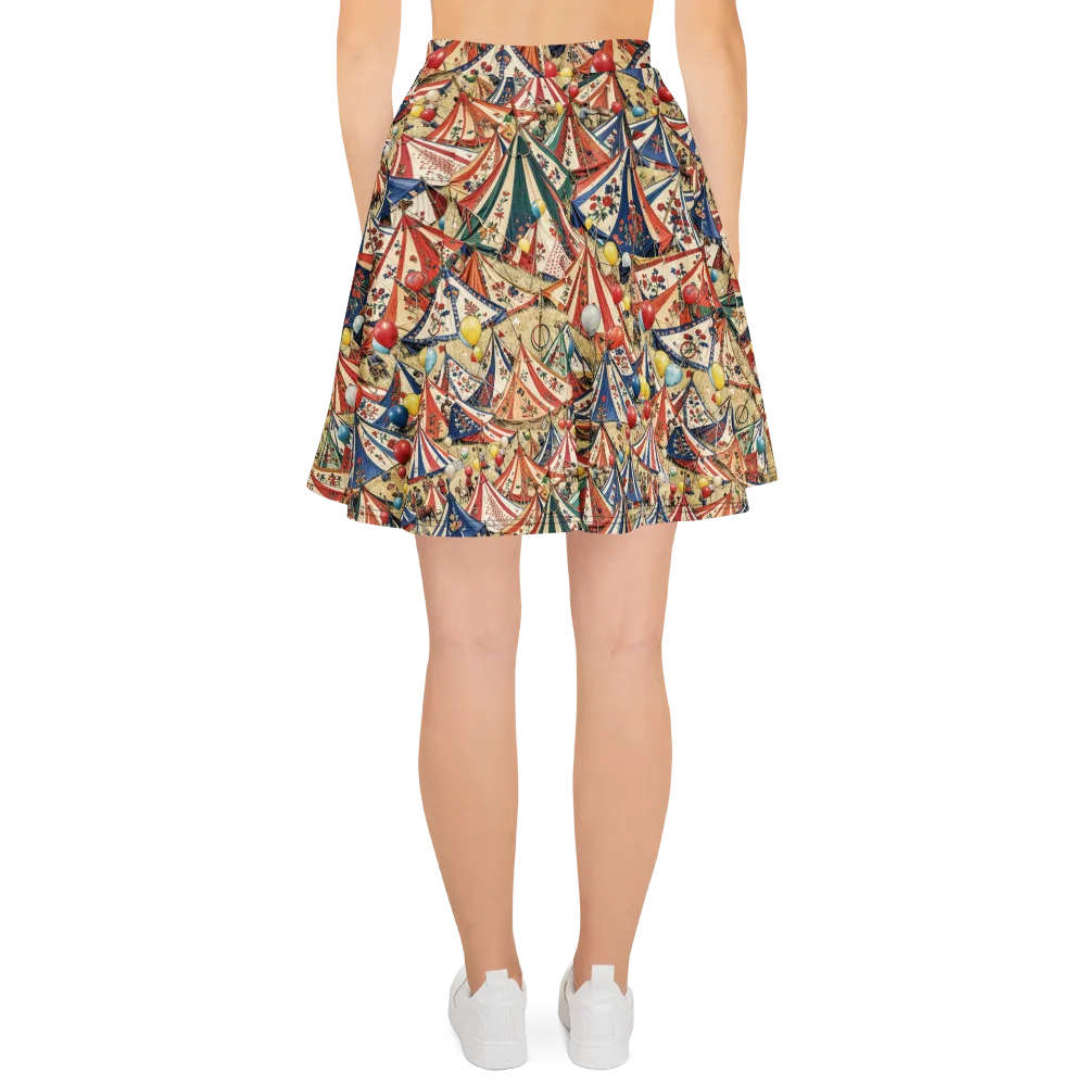 Balloon Menagerie on Skater Skirt — Back