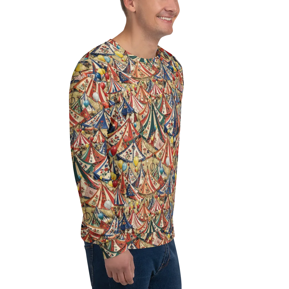 Balloon Menagerie on Sweatshirt — Right Front