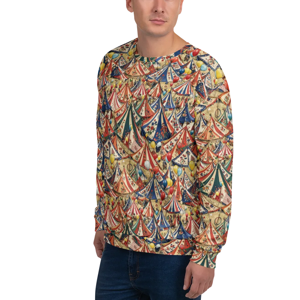 Balloon Menagerie on Sweatshirt — Left Front