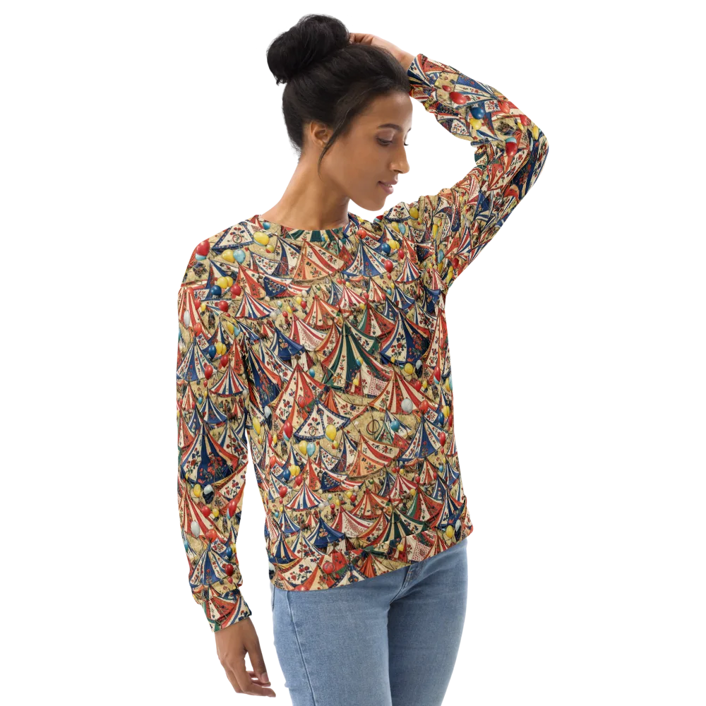 Balloon Menagerie on Sweatshirt — Right Front