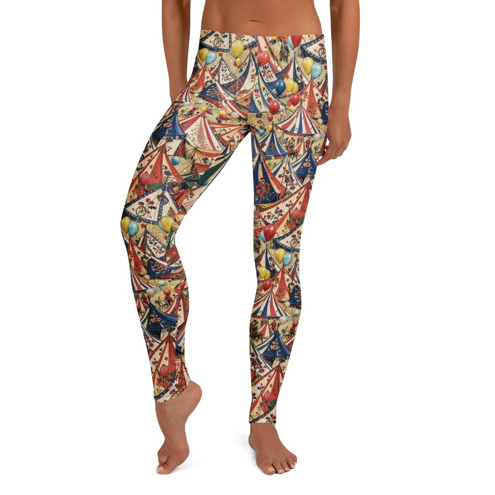 Balloon Menagerie on Leggings — Front